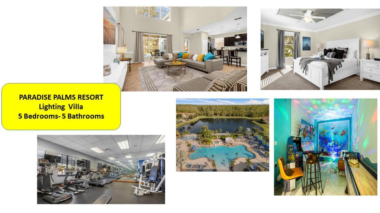 Light Yellow Home Lift Your Mood Near Disney 5Beds Киссимми Экстерьер фото